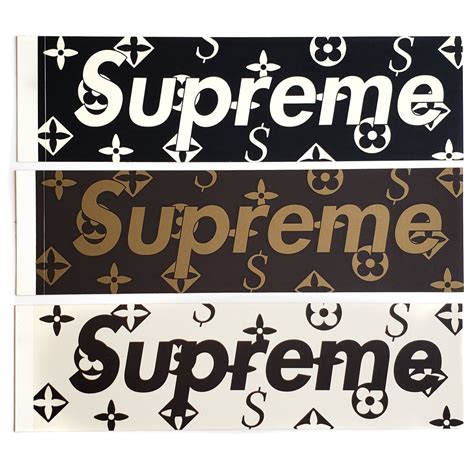 stickers supreme louis vuitton|Louis Vuitton stickers for wall.